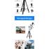 Jmary KP-2599 Professional Aluminum Tripod, Monopod for All DSLR Cameras and Smartphone (Black)